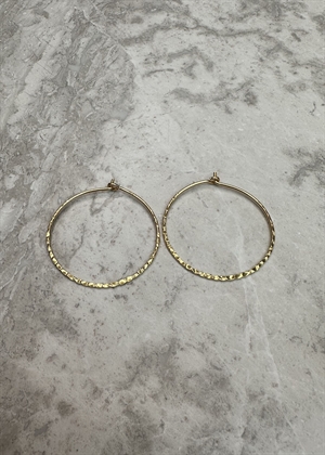 Alma medium hoops Forgyldt Pico 